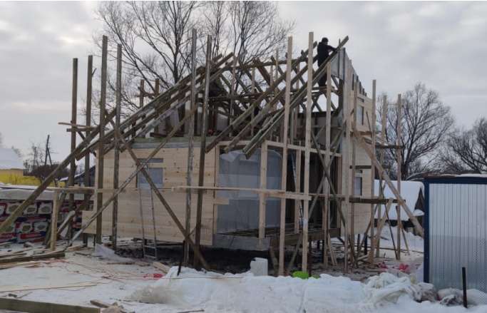 Строительство каркасных домов зимой, плюсы и только плюсы!